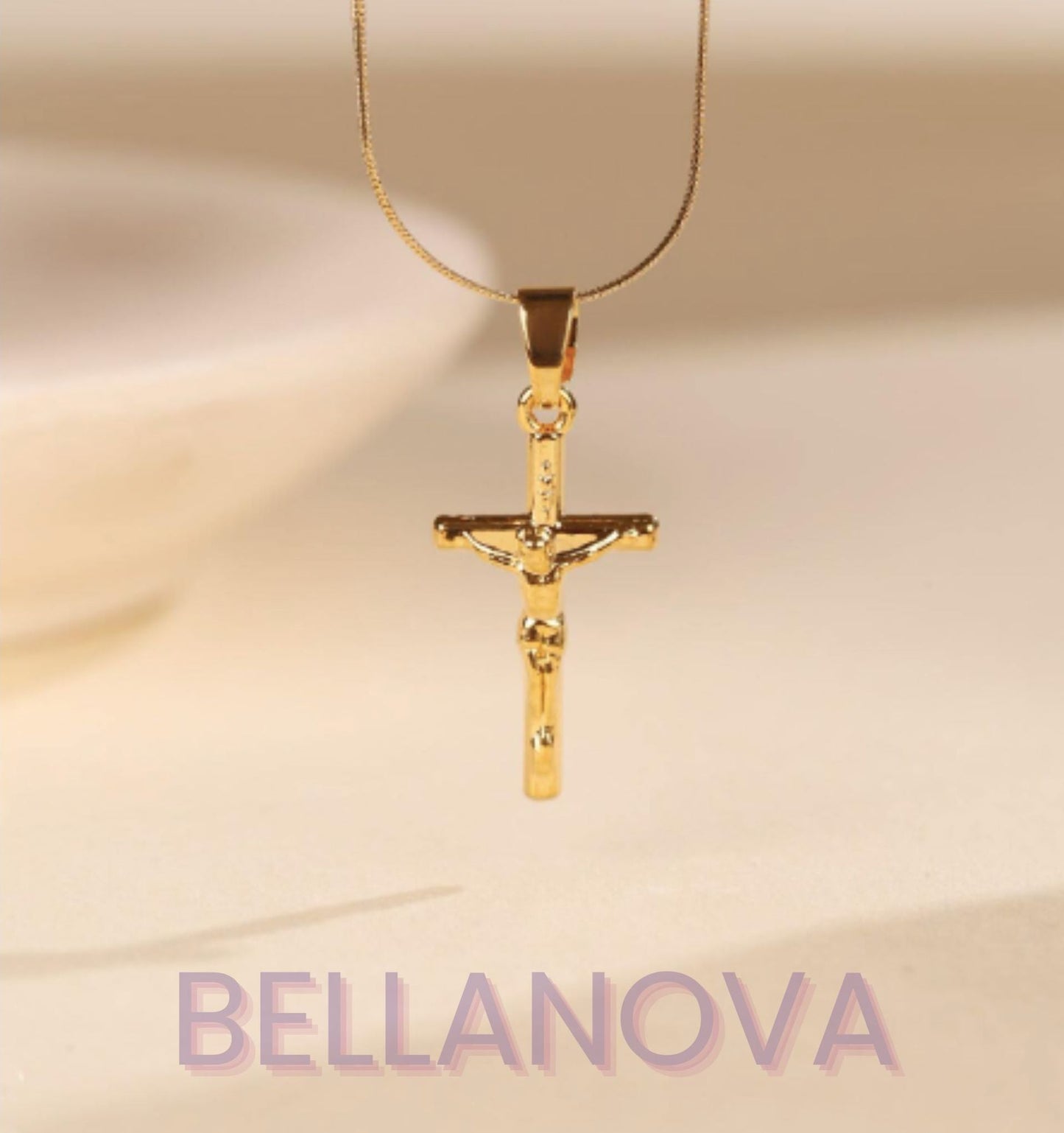 Halskette mit Heiliges-Jesus-Anhänger – 18K Vergoldet + KOSTENLOSER VERSAND