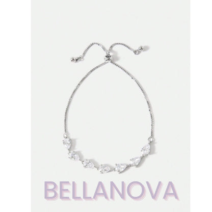 Verstellbares Swarovski™ Kristall-Armband – 18K Vergoldet + KOSTENLOSER VERSAND