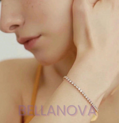 Verstellbares Swarovski™ Armband – 18K Vergoldet + KOSTENLOSER VERSAND