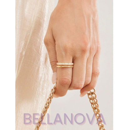 Swarovski™ Verstellbarer Ring – 18K Vergoldet + KOSTENLOSER VERSAND
