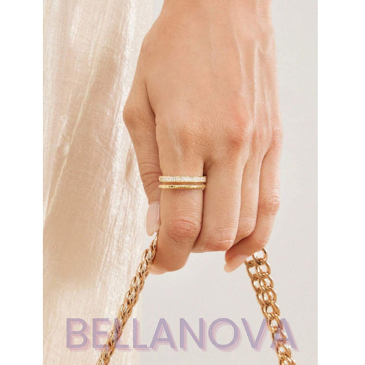 Swarovski™ Verstellbarer Ring – 18K Vergoldet + KOSTENLOSER VERSAND