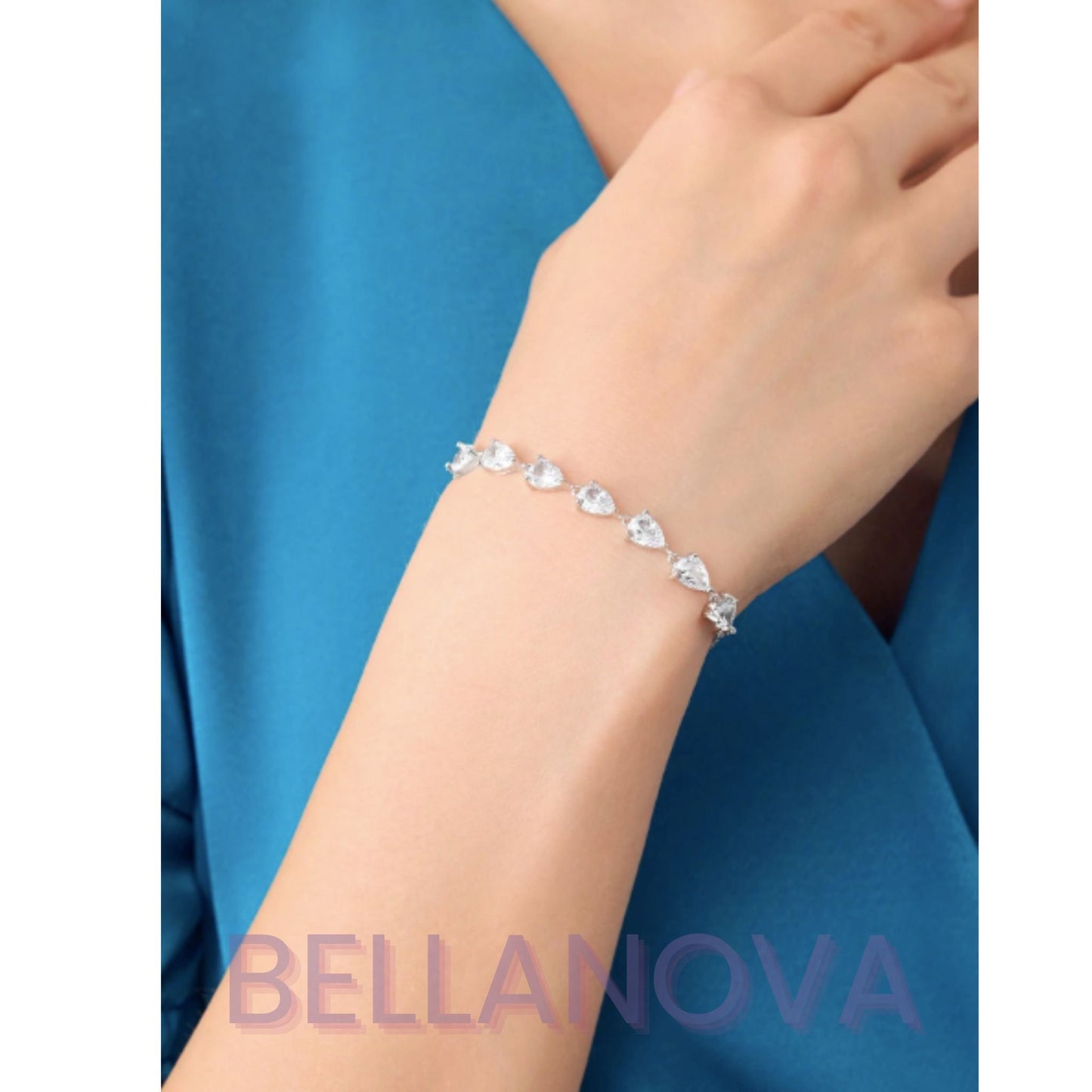 Verstellbares Swarovski™ Kristall-Armband – 18K Vergoldet + KOSTENLOSER VERSAND