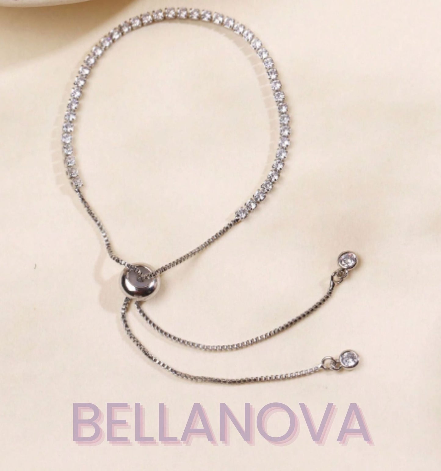 Verstellbares Swarovski™ Armband – 18K Vergoldet + KOSTENLOSER VERSAND
