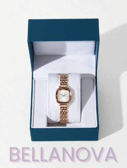 Minimalistische Swarovski™ Uhr – 18K Vergoldet + KOSTENLOSER VERSAND