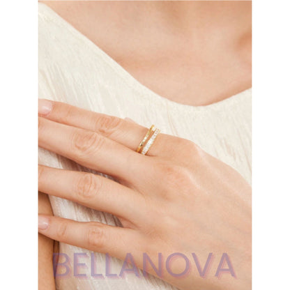 Swarovski™ Verstellbarer Ring – 18K Vergoldet + KOSTENLOSER VERSAND
