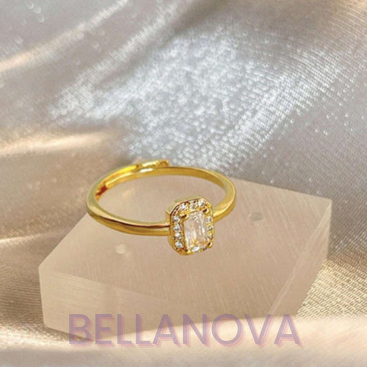 Swarovski™ Verstellbarer Prinzessinnenring – 18K Vergoldet + KOSTENLOSER VERSAND