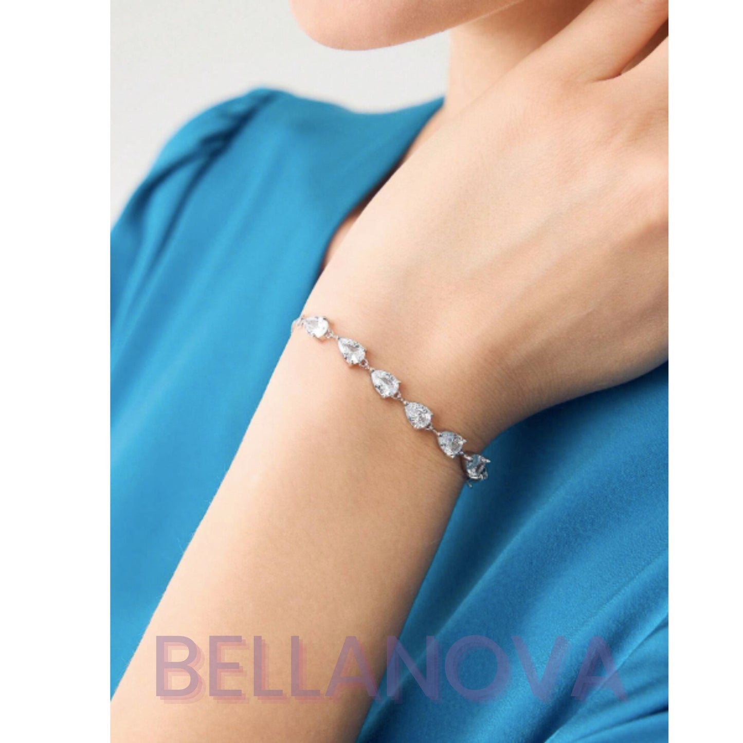 Verstellbares Swarovski™ Kristall-Armband – 18K Vergoldet + KOSTENLOSER VERSAND