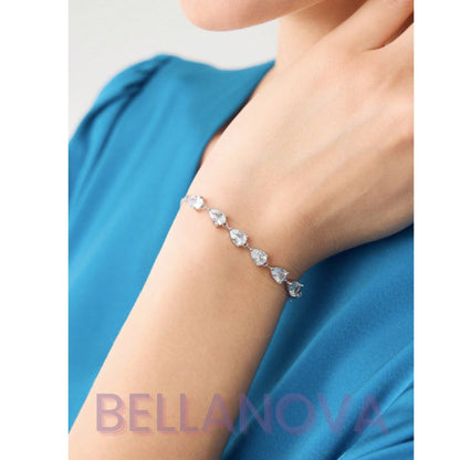 Verstellbares Swarovski™ Kristall-Armband – 18K Vergoldet + KOSTENLOSER VERSAND