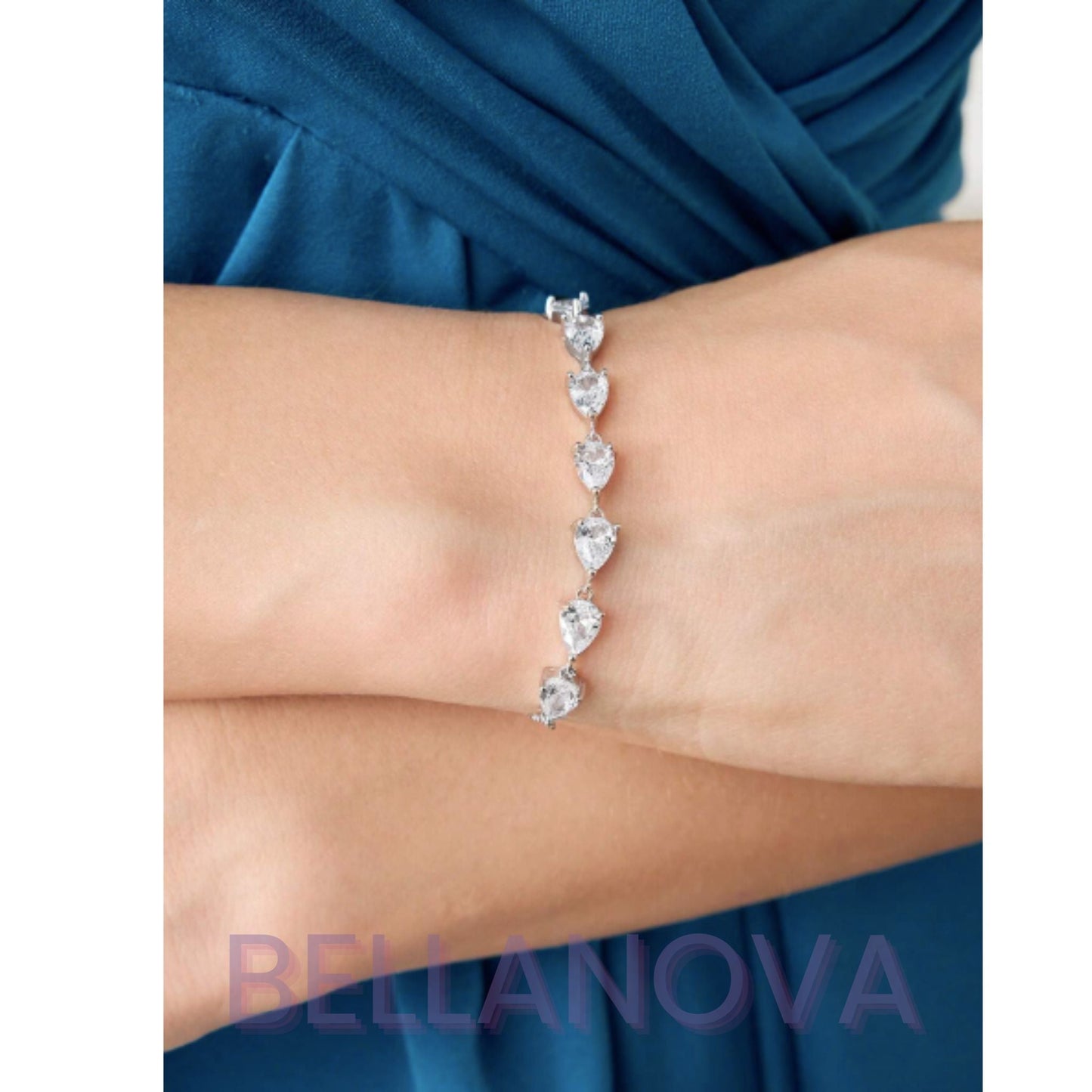 Verstellbares Swarovski™ Kristall-Armband – 18K Vergoldet + KOSTENLOSER VERSAND