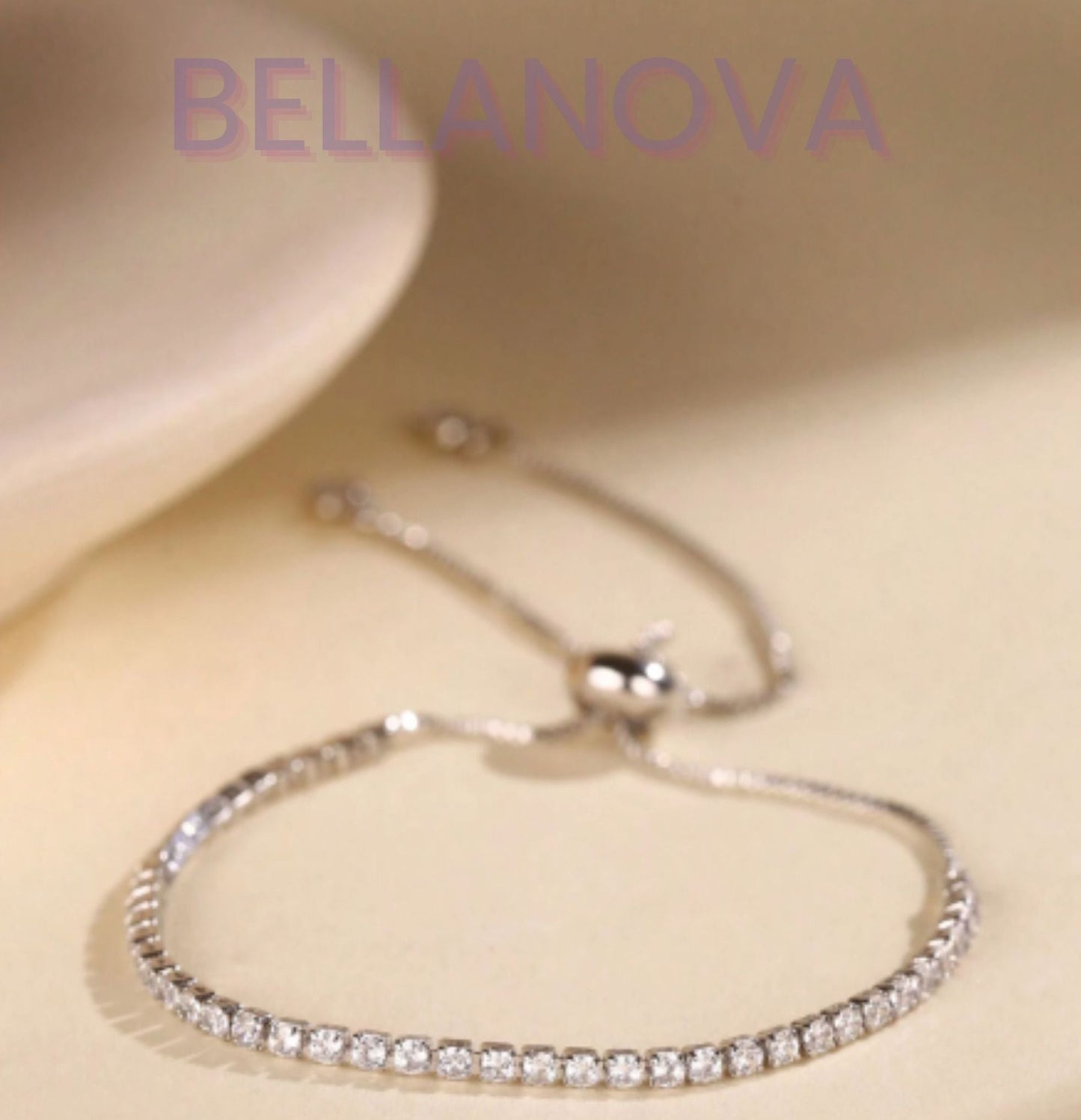 Verstellbares Swarovski™ Armband – 18K Vergoldet + KOSTENLOSER VERSAND