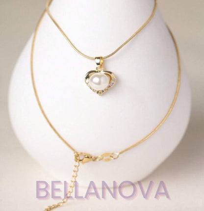 Perlen & Swarovski™ Schmuckset – 18K Vergoldet + KOSTENLOSER VERSAND