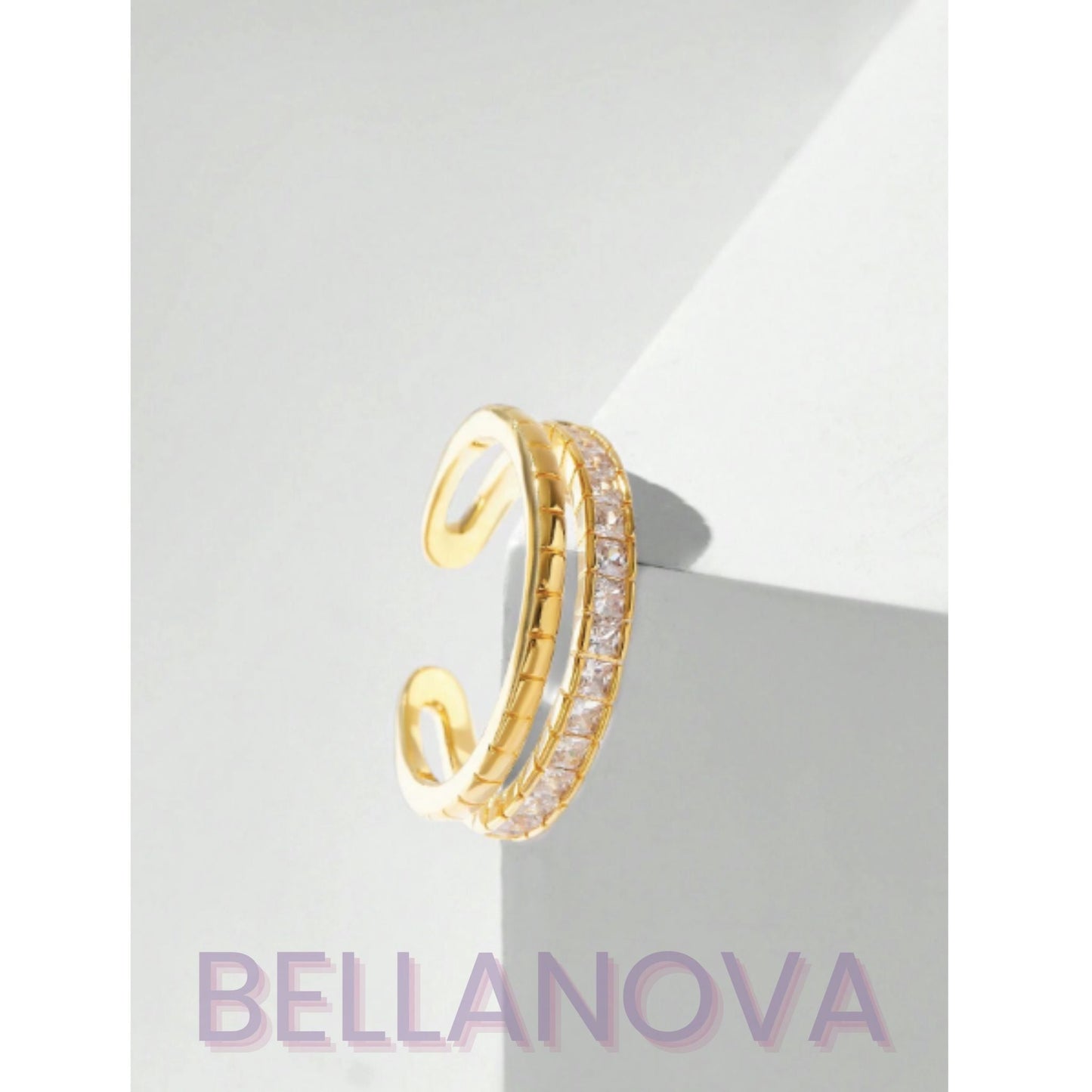 Swarovski™ Verstellbarer Ring – 18K Vergoldet + KOSTENLOSER VERSAND