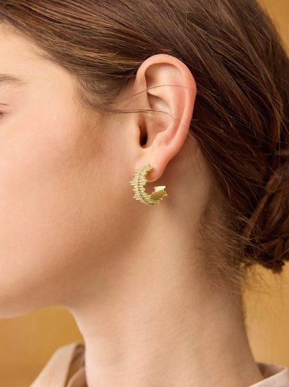 [NEU] Aurora Swarovski™ Ohrringe – Mit Zirkonia besetzt, 18K vergoldet + KOSTENLOSER VERSAND