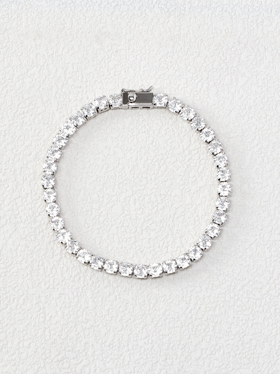 [NEU] Bridge Swarovski™ Armreif – Mit Zirkonia besetzt, 18K vergoldet + KOSTENLOSER VERSAND