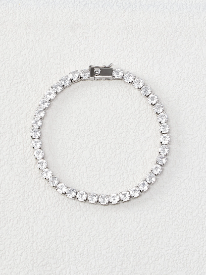 [NEU] Bridge Swarovski™ Armreif – Mit Zirkonia besetzt, 18K vergoldet + KOSTENLOSER VERSAND