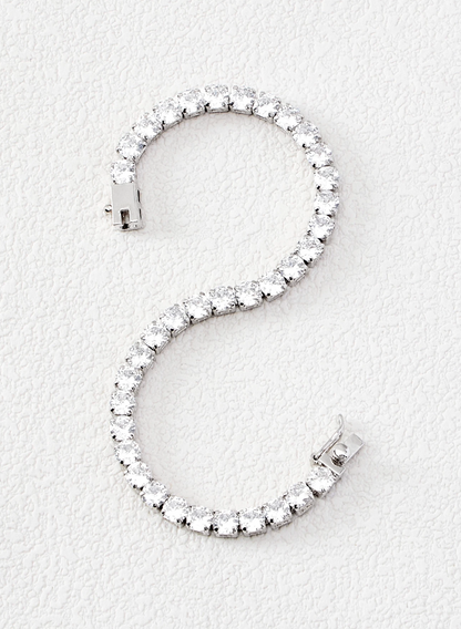 [NEU] Bridge Swarovski™ Armreif – Mit Zirkonia besetzt, 18K vergoldet + KOSTENLOSER VERSAND