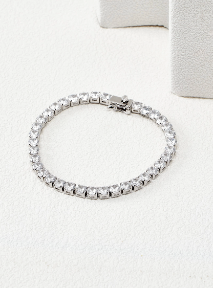 [NEU] Bridge Swarovski™ Armreif – Mit Zirkonia besetzt, 18K vergoldet + KOSTENLOSER VERSAND