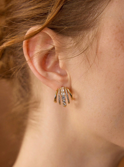 [NEU] Liz Swarovski™ Ohrringe – 18K Vergoldet + KOSTENLOSER VERSAND