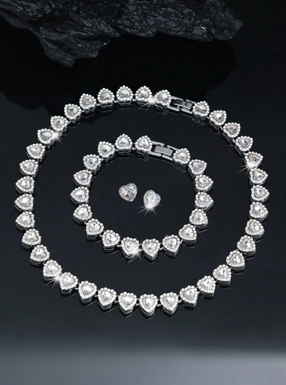 [NEU] Amour Royale Swarovski™ Schmuckset (4-teilig) – 18K Vergoldet + KOSTENLOSER VERSAND