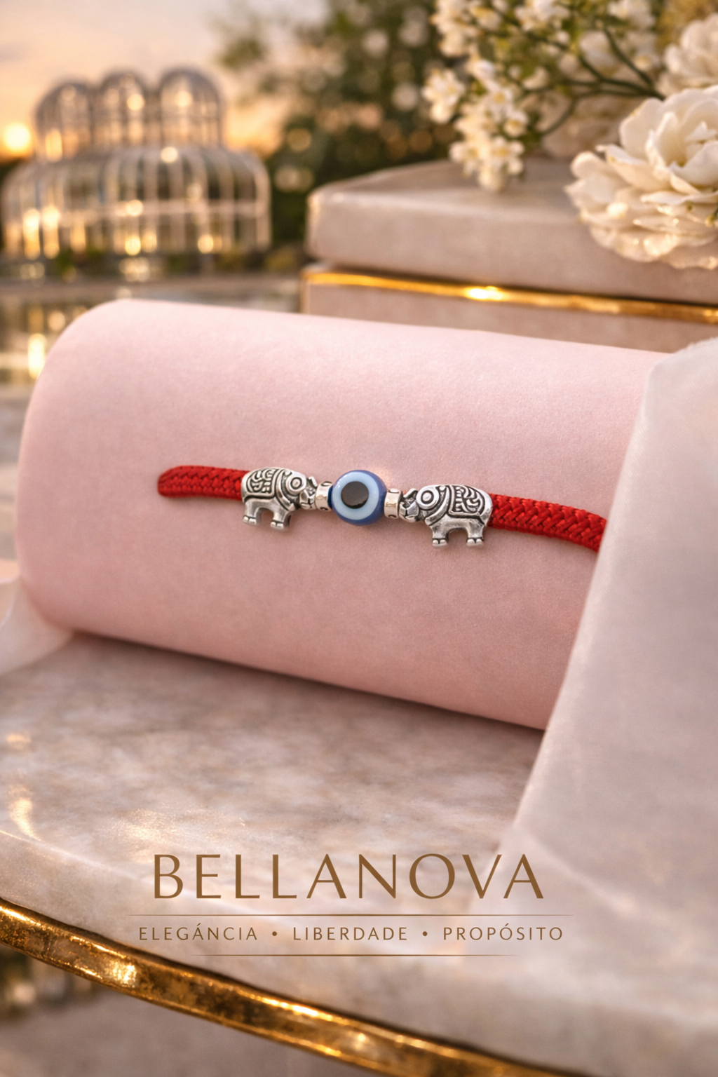 Verstellbares Armband mit Nazar-Auge – Schutz – 18K Vergoldet + KOSTENLOSER VERSAND