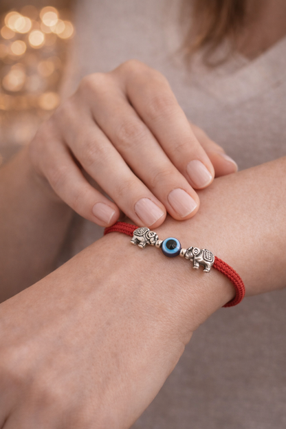 Verstellbares Armband mit Nazar-Auge – Schutz – 18K Vergoldet + KOSTENLOSER VERSAND