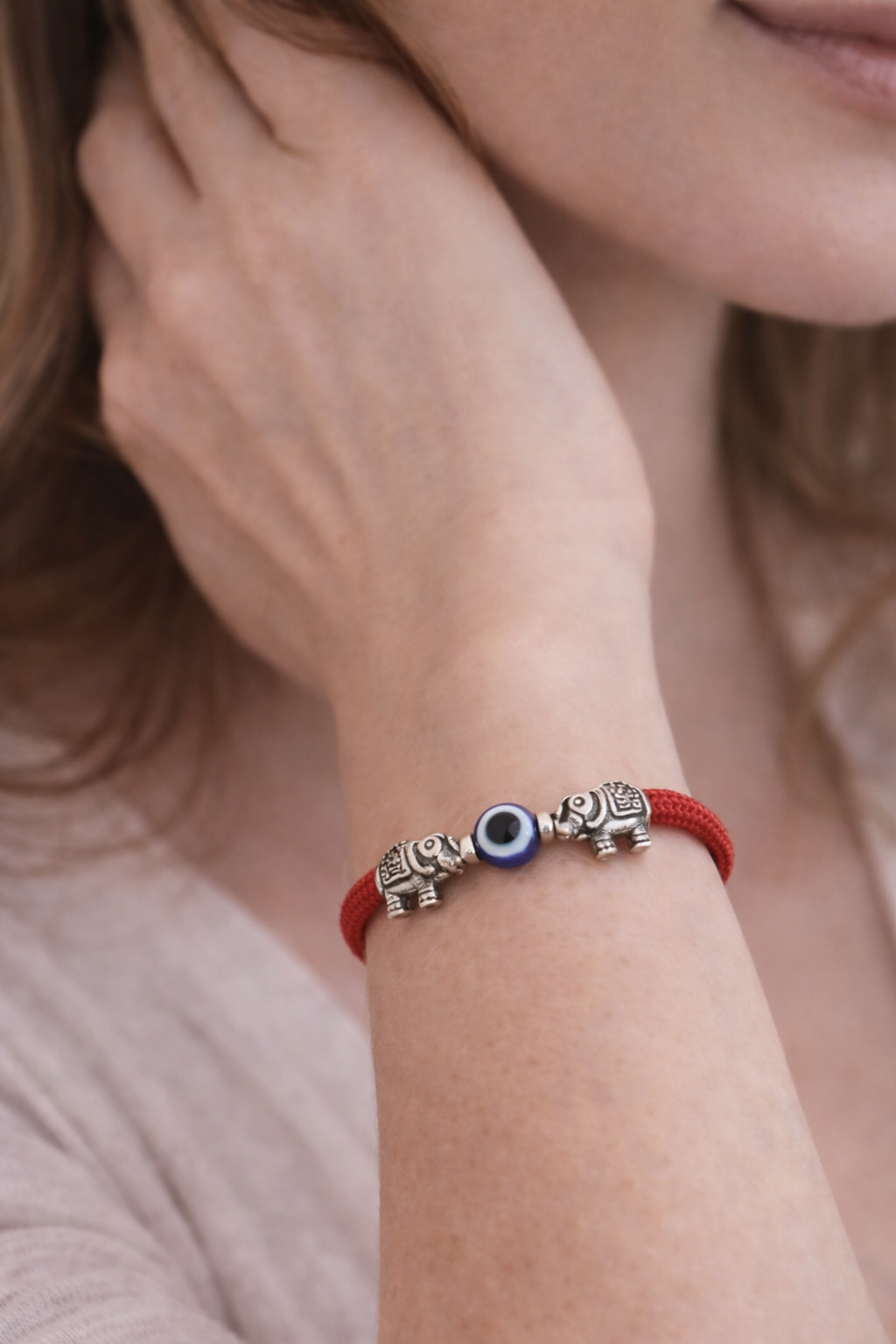 Verstellbares Armband mit Nazar-Auge – Schutz – 18K Vergoldet + KOSTENLOSER VERSAND
