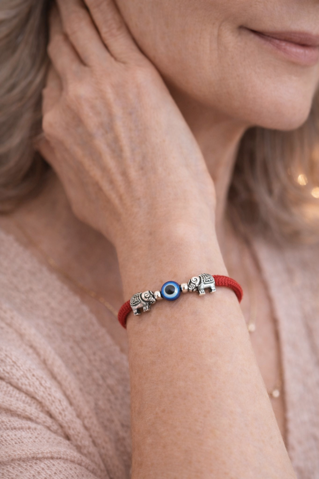 Verstellbares Armband mit Nazar-Auge – Schutz – 18K Vergoldet + KOSTENLOSER VERSAND