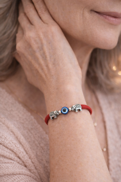 Verstellbares Armband mit Nazar-Auge – Schutz – 18K Vergoldet + KOSTENLOSER VERSAND