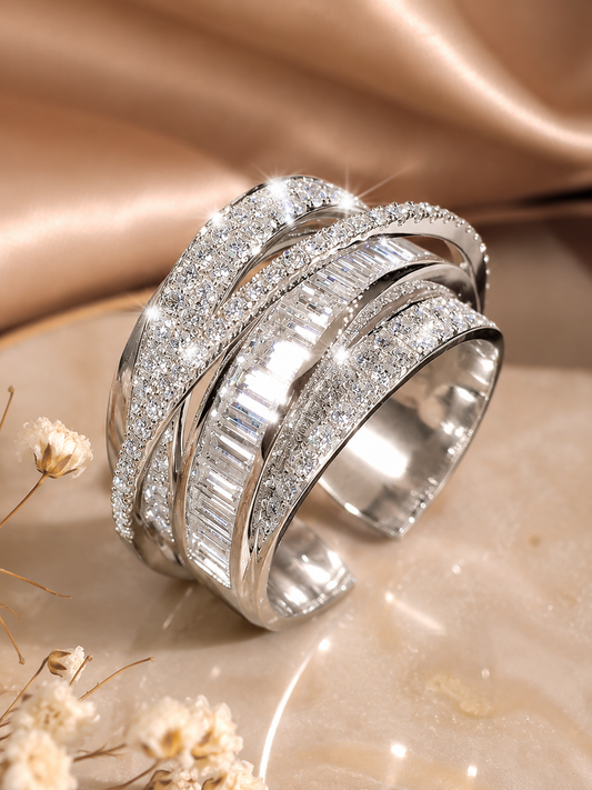 [NEU] Amalfi Swarovski™ Ring – 18K Vergoldet + KOSTENLOSER VERSAND