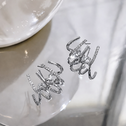 4-Spitzen™ Ohrringe – 18K Vergoldet + KOSTENLOSER VERSAND